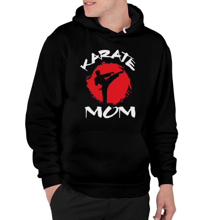 Karate Mom Vintage Martial Art Self And Defense Mother's Day  Hoodie