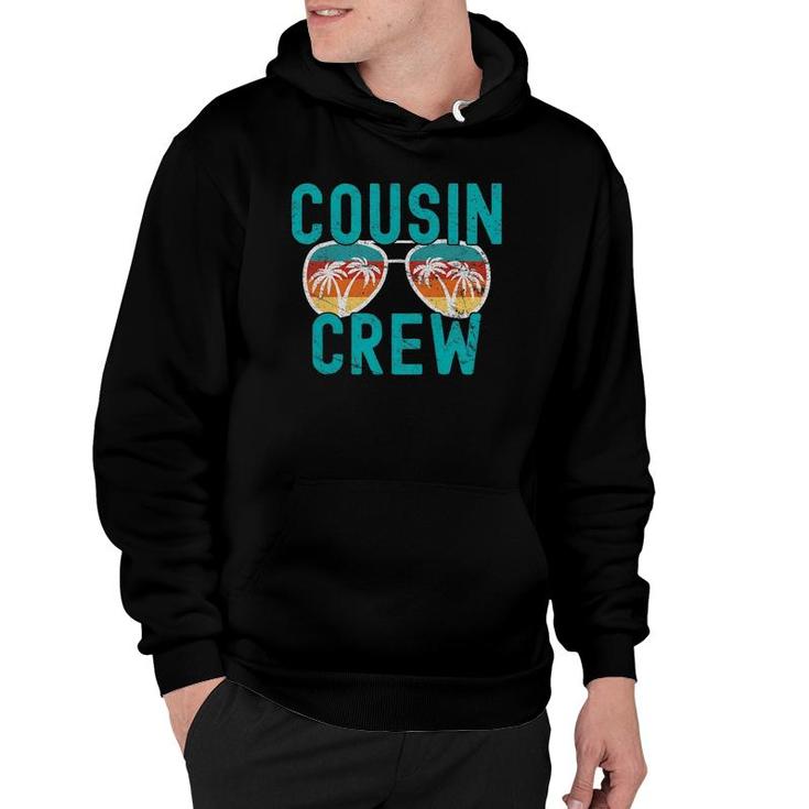 Kids Cousin Crew Family Vacation Summer Vacation Beach Sunglasses Hoodie