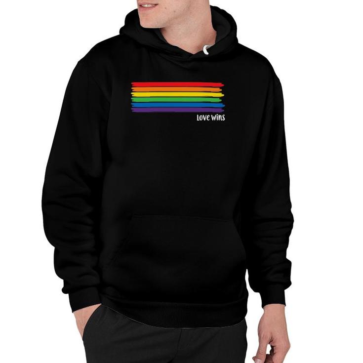 Lgbtq Pride Month, Love Wins Rainbow Hoodie