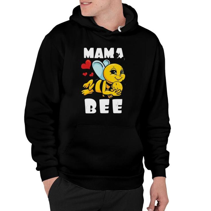 Mama Bee Mothers Day Honey Beekeeper Mom Gift Idea Hoodie