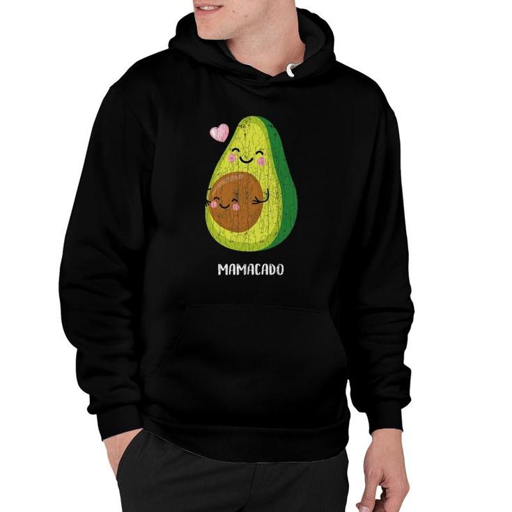 Mamacado Funny Pregnancy Announcement Graphic Hoodie