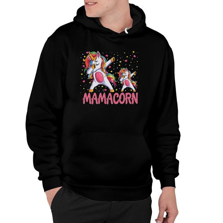 Mamacorn Unicorn Mom Baby Funny Mother's Day For Women Hoodie