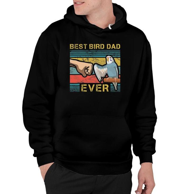 Mens Budgie Dad Funny Bird Lover Father Budgerigar Enthusiast Hoodie