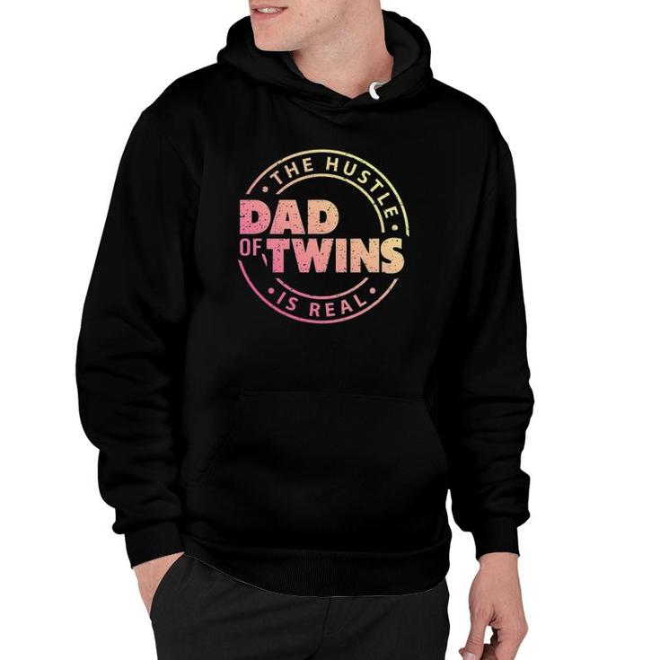 Mens Dad Of Twins  Funny New Dad To Be Tired Love Proud Cute Hoodie