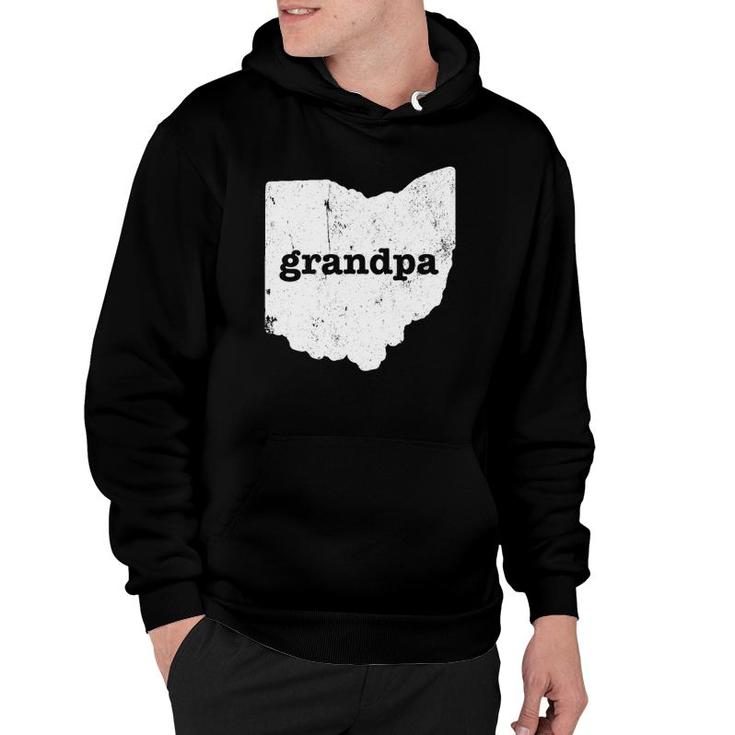 Mens Ohio Grandpa Grandfather Gifts State Grandpa Ohio Hoodie