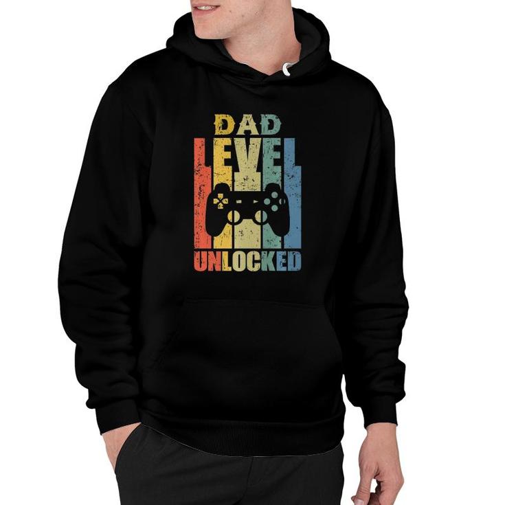Mens Pregnancy Announcement Dad Level Unlocked Soon To Be Father  Hoodie