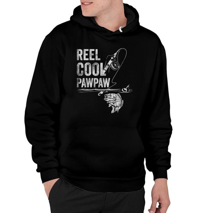 Mens Reel Cool Pawpaw Fish Fishing  Father's Day Gift Hoodie