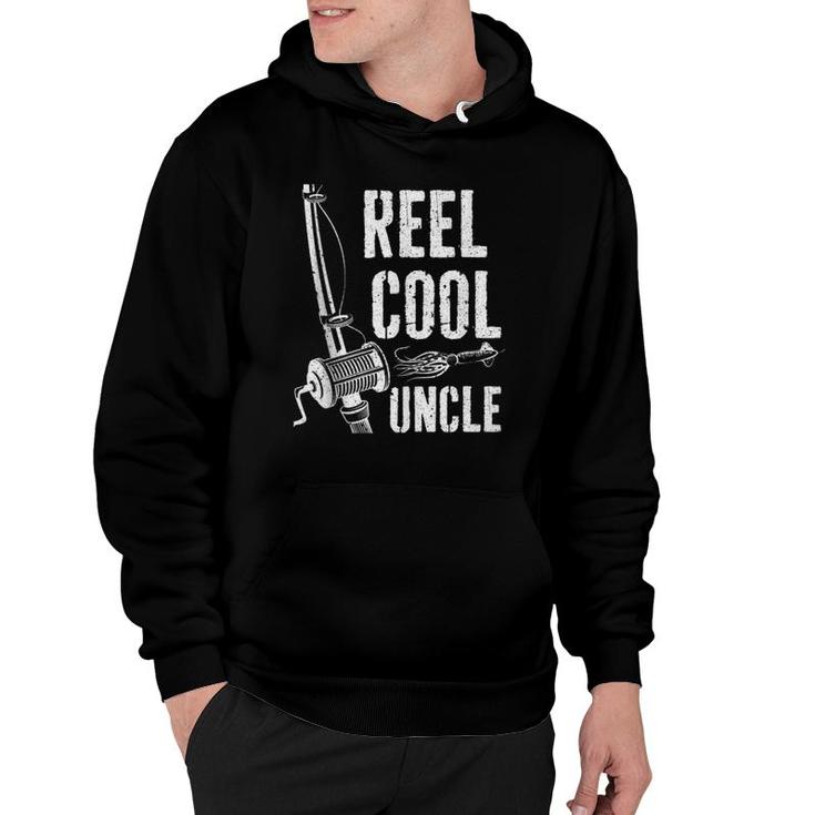 Mens Reel Cool Uncle Fishing Father's Day Gif  Hoodie