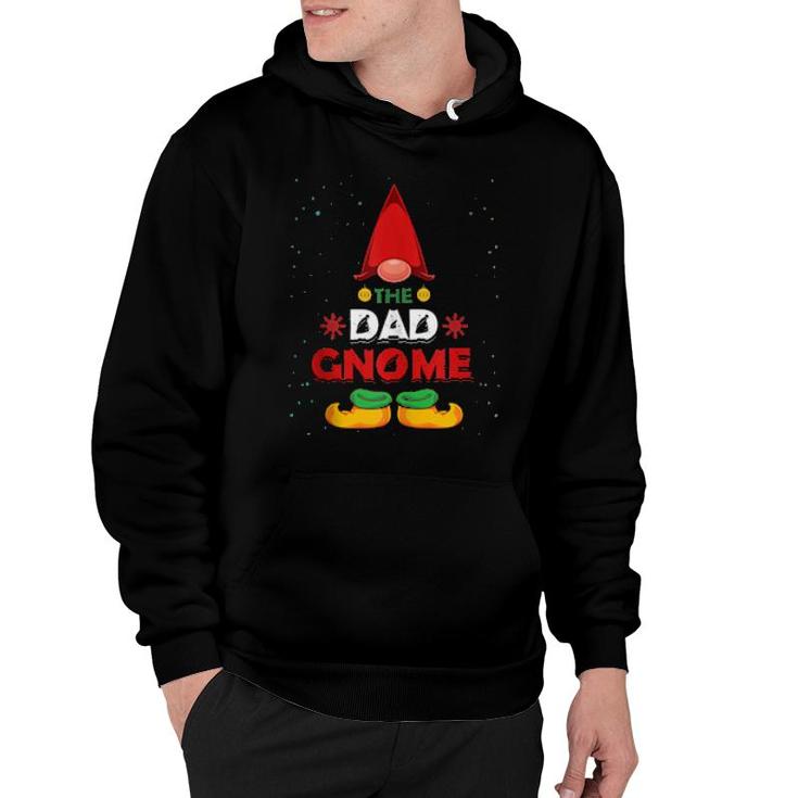 Mens The Dad Gnome Xmas Family Matching Pajama Christmas Gnome  Hoodie