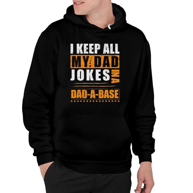 Mens Vintage Dad Jokes Happy Father's Day For The Best Dad Ever Hoodie