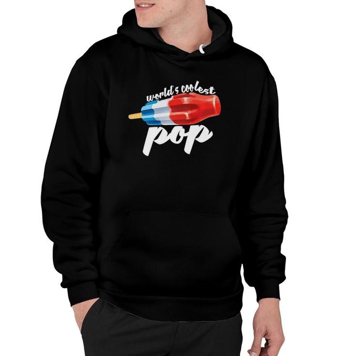 Mens World's Coolest Pop Fathers Day Hoodie