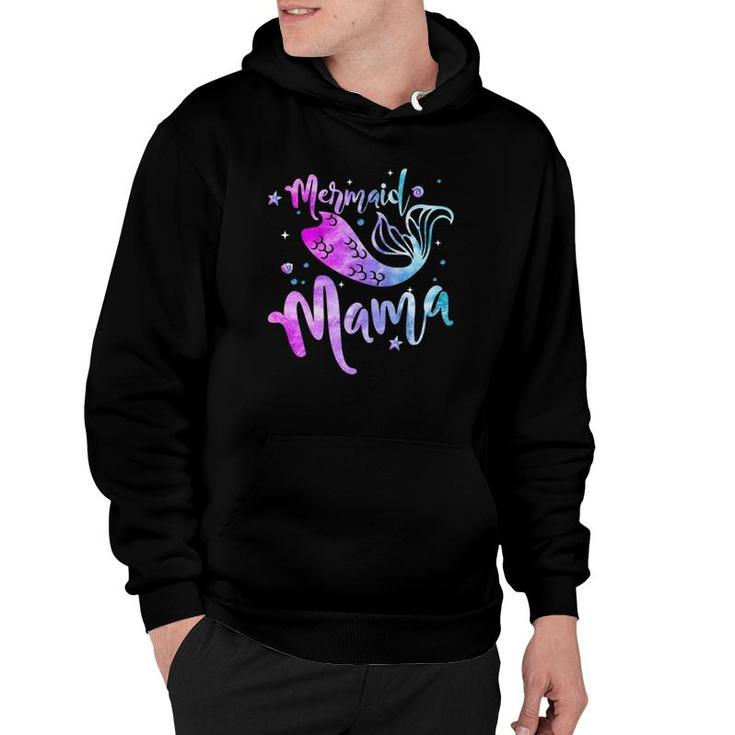 Mermaid Mama Family Matching Mother’S Day Ocean Life Hoodie