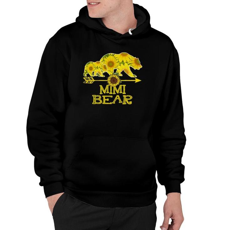 Mimi Bear Bear Sunflower Mother Father Gifts Hoodie