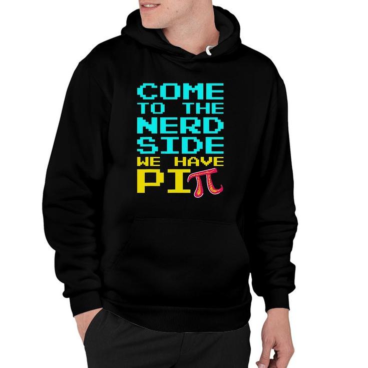 Nerd Pi Side For Pi Day Geek Math Teacher 314 Gift Hoodie