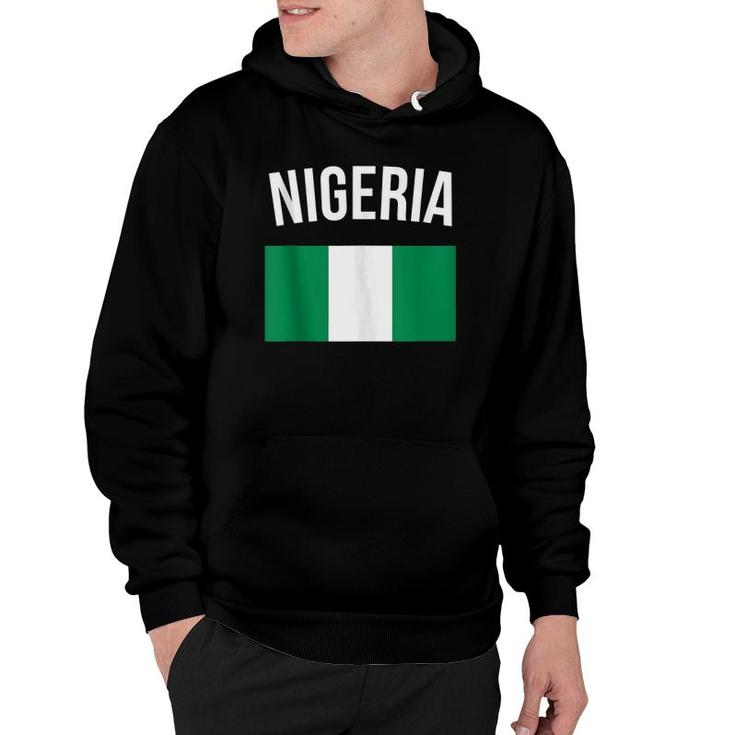 Nigeria Nigerian Flag Travel Souvenir Nigeria Flag Hoodie