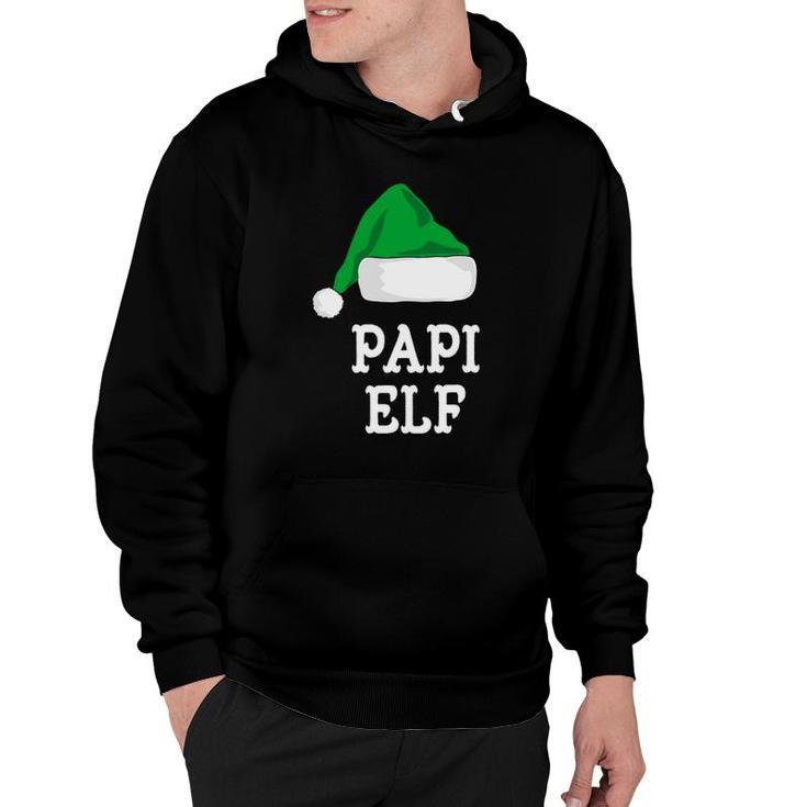 Papi Elf Christmas Matching Family Group Xmas Gift Hoodie