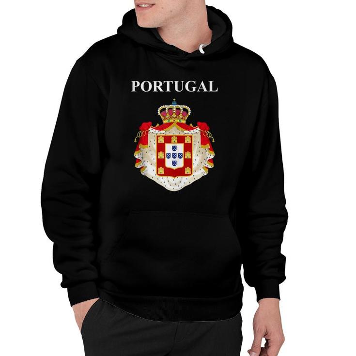 Portugal Historical Coat Of Arms Heraldry  Hoodie