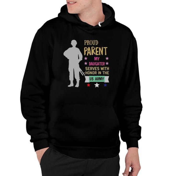 Proud Parent Of Soldier My Girl Is A Soldier Military Family Hoodie