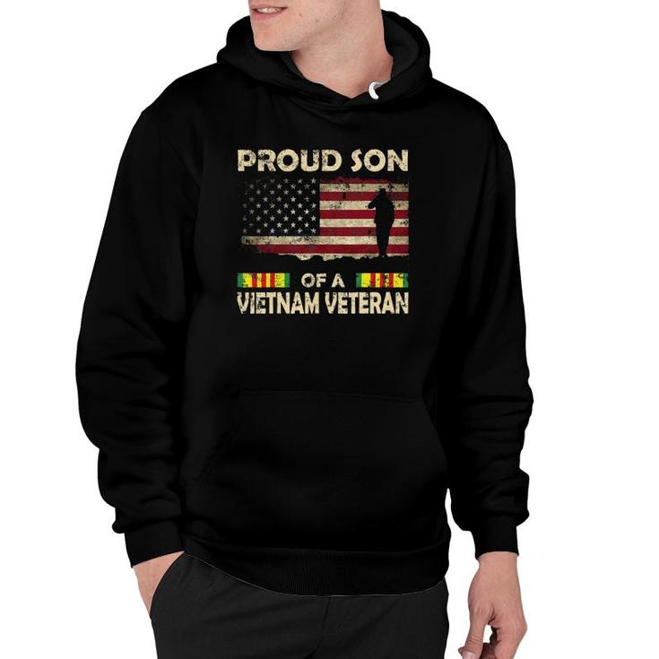 Proud Son Of Vietnam Veteran Tee  American Flag Hoodie