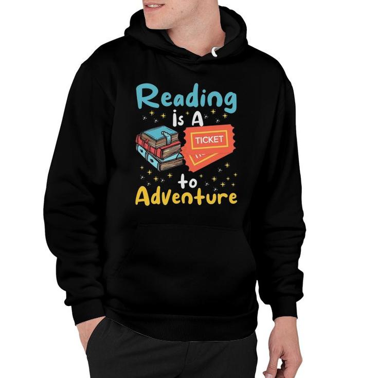 Reading Adventure Library Student Teacher Book Bookaholic Hoodie
