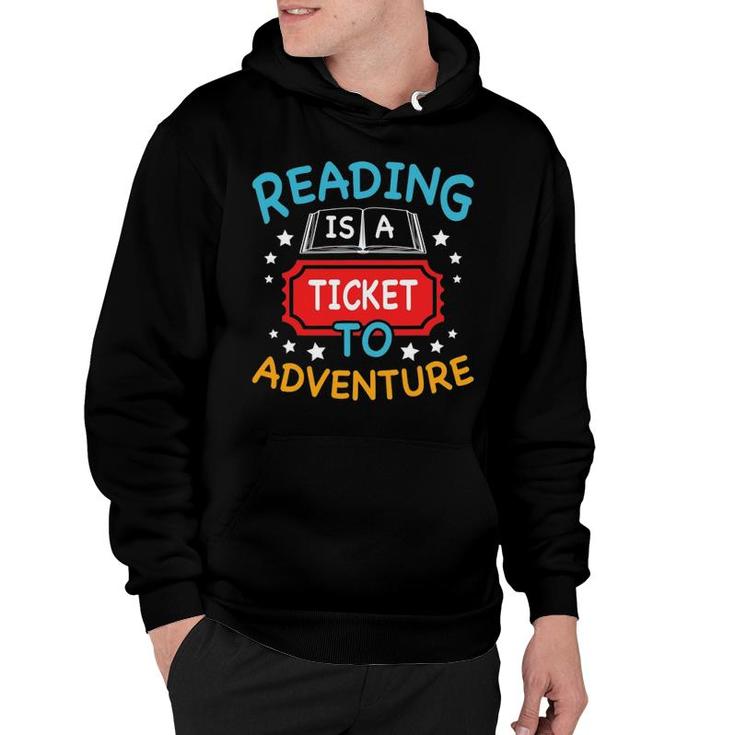 Reading Adventure Library Student Teacher Book Lovers Hoodie