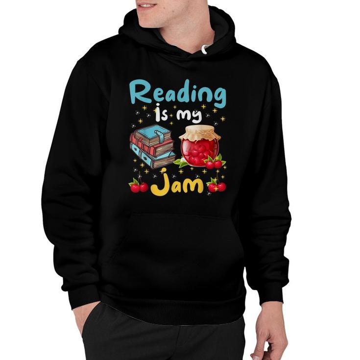 Reading Is My Jam Library Student Teacher Book Bookaholic Hoodie