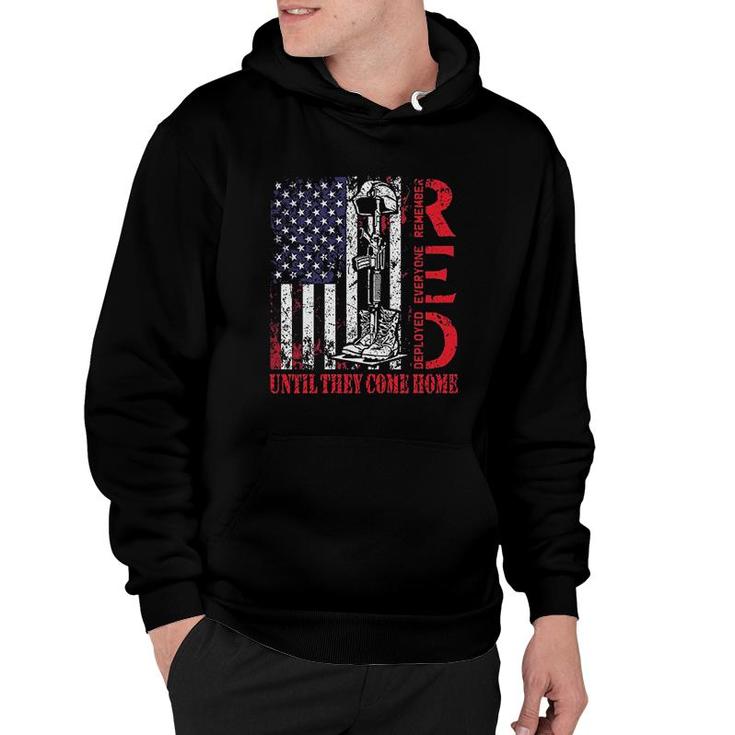 Red Friday Until They Come Home Us Flag Hoodie