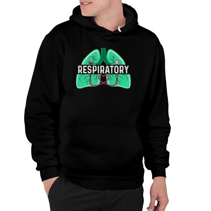 Respiratory Therapy Therapist Lungs Doctor Rt Rrt Hoodie