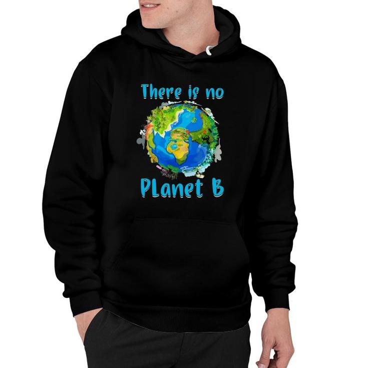Retro No Planet Climate Change Earth Save Nature Animals Hoodie