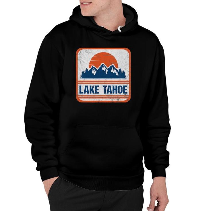 Retro Vintage Lake Tahoe Gift Hoodie