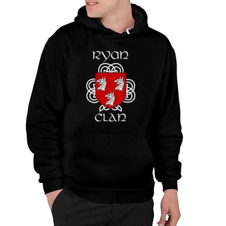 Ryan Family Crest Coat Of Arms Hoodie