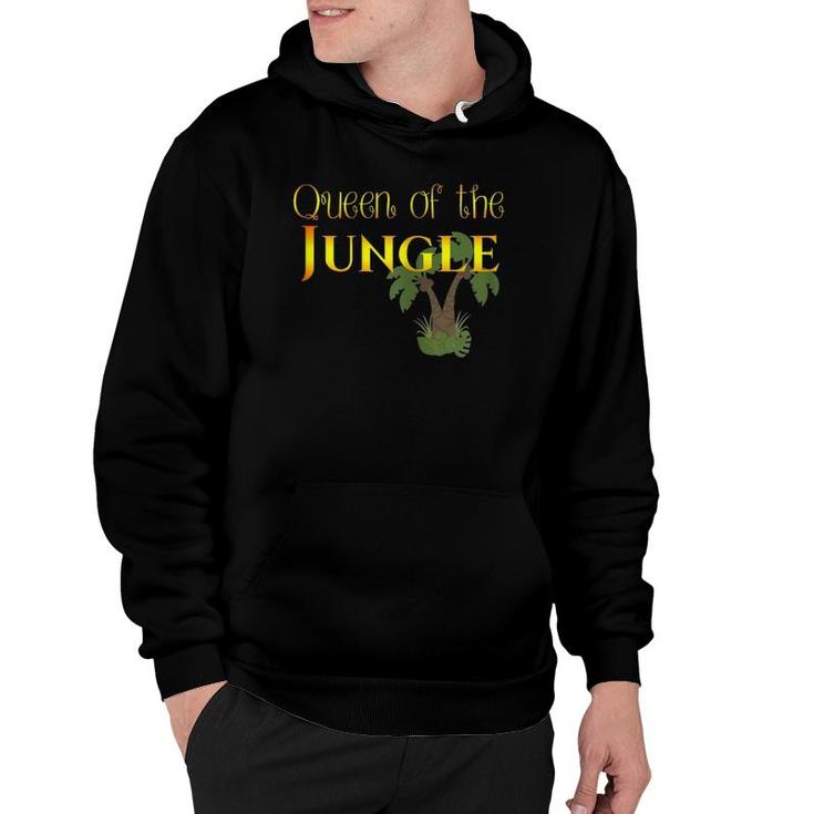 S Made By Mom_Queen Of The Jungle Hoodie