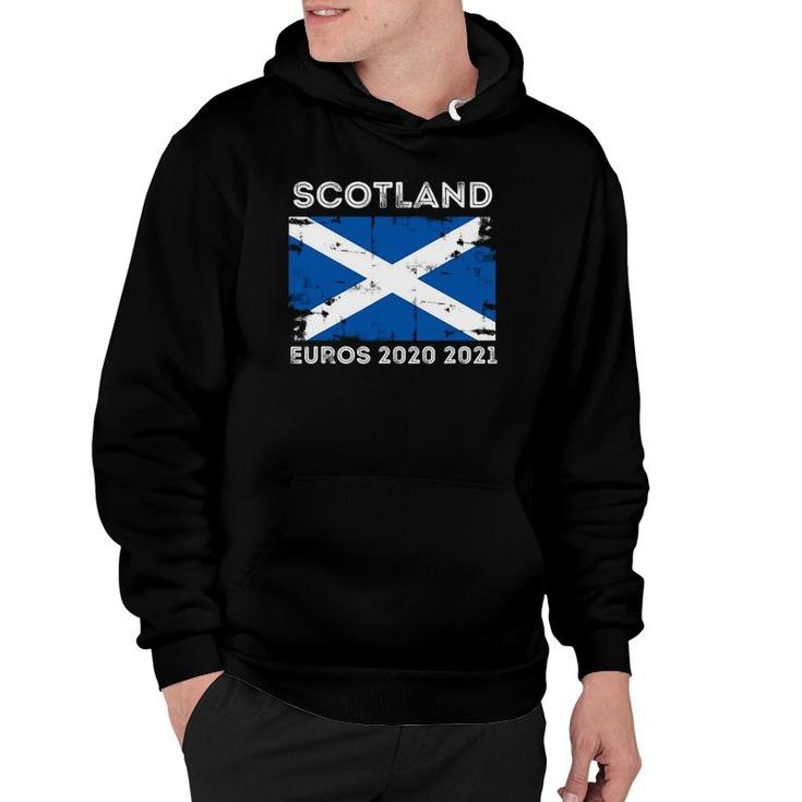Scotland Flag  Euros 2020 2021 Football Fans Design Hoodie