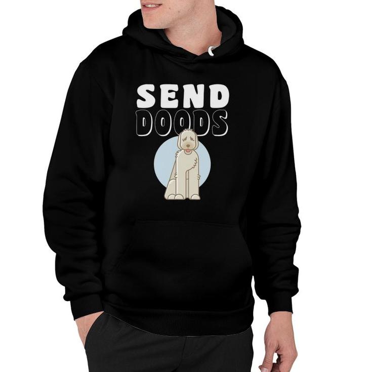 Send Doods Funny Labradoodle Gift Mom Dad Doodle Dog Lovers Hoodie