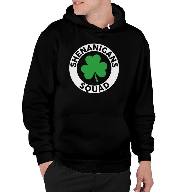 Shenanigans Squad Funny St Patrick's Day Matching Group Hoodie