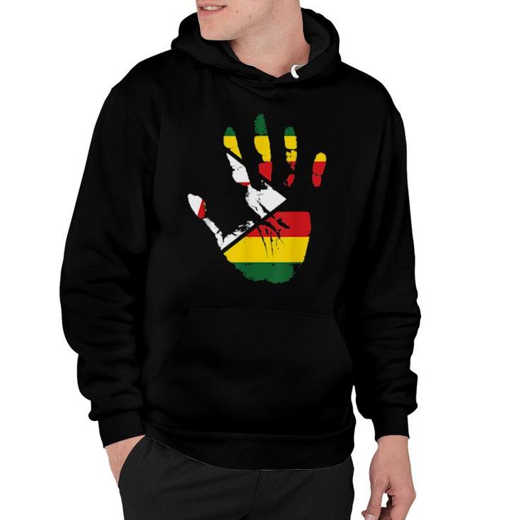Simbabwflagge Wurzeln Aus Simbabwe  Hoodie