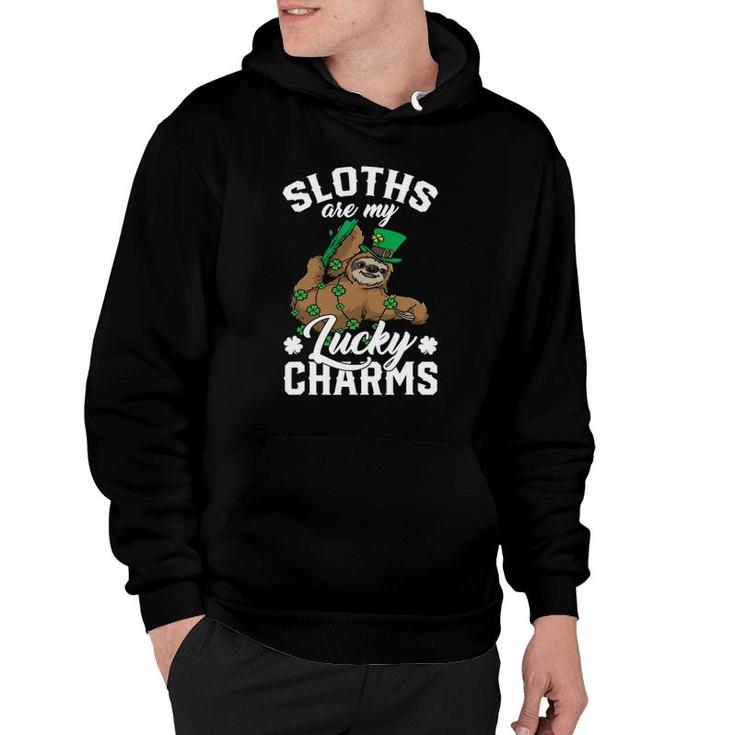 Sloths Are My Lucky Charms St Patricks Day Hoodie