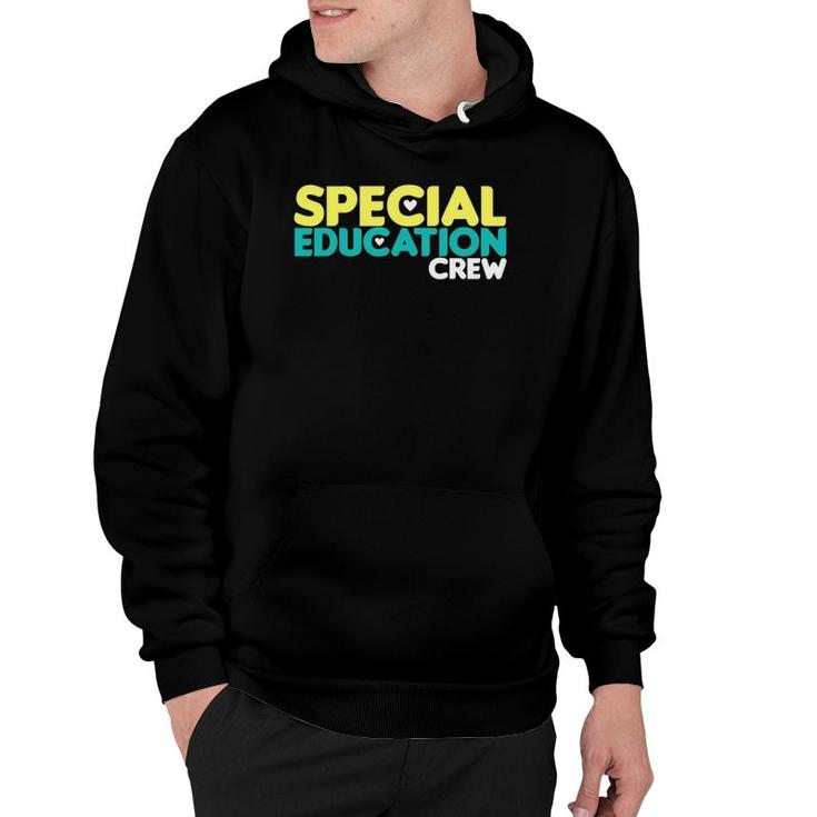 Special Education Crew Special Education Teacher Hoodie