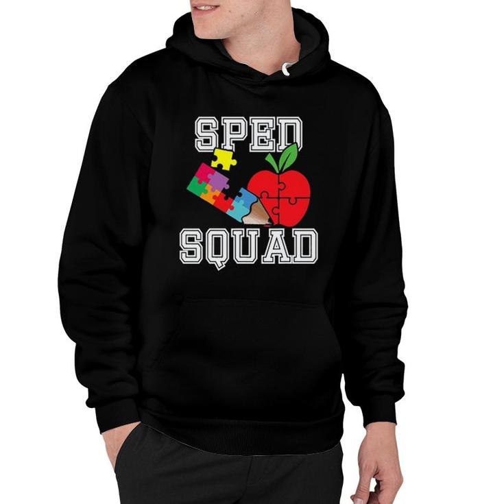 Sped Special Education Sped Squad Hoodie