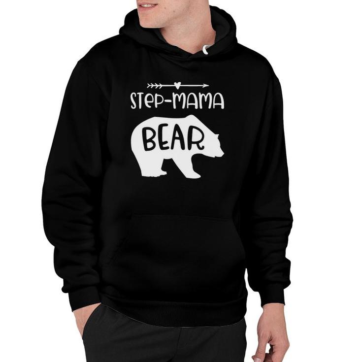 Step Mama Bear  Gift For Step Mom Step Mother Hoodie