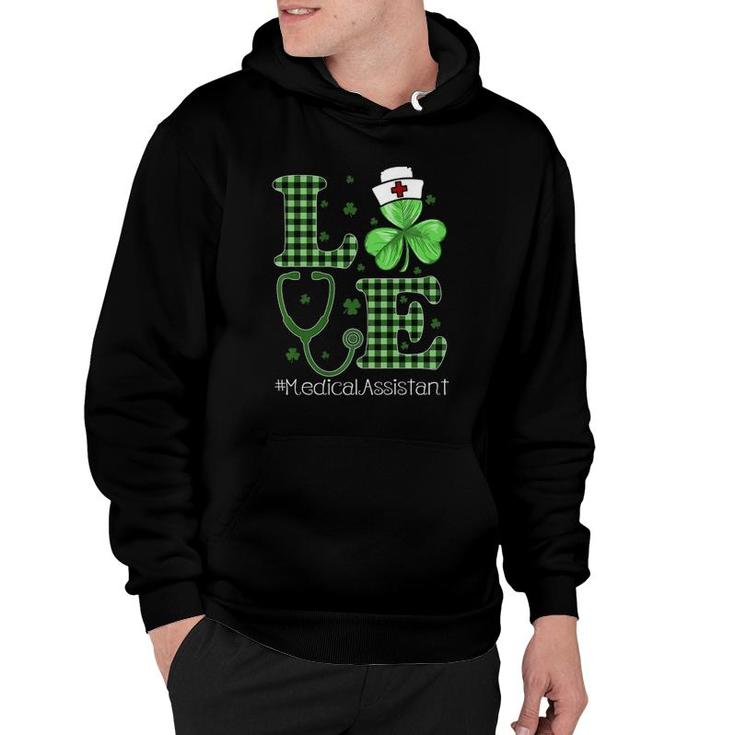 StPatrick's Day Nurse And Medical Assistant Hoodie