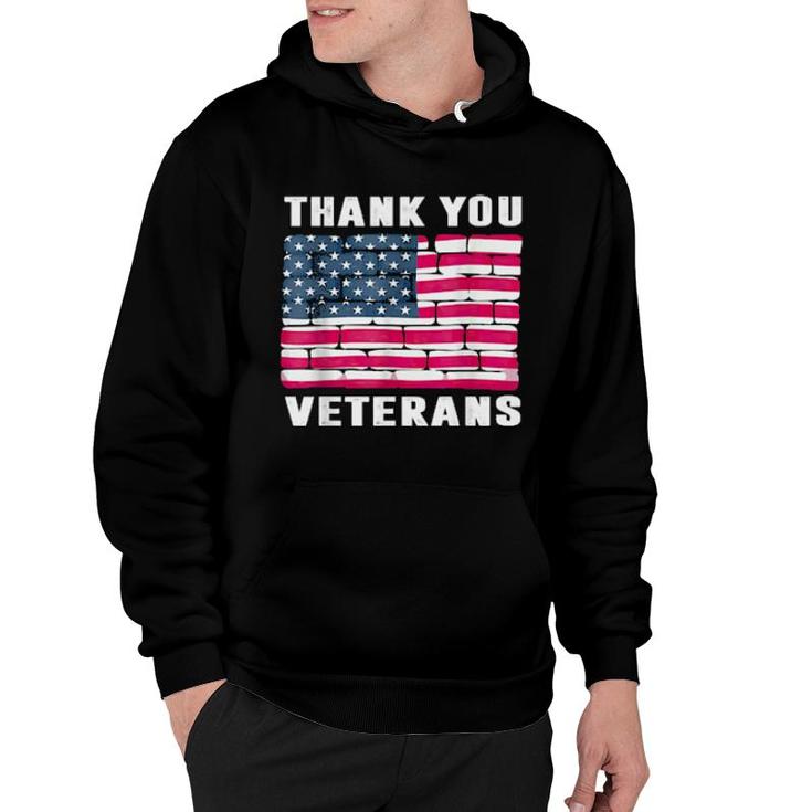 Thank You Veterans Veteran Day  Hoodie