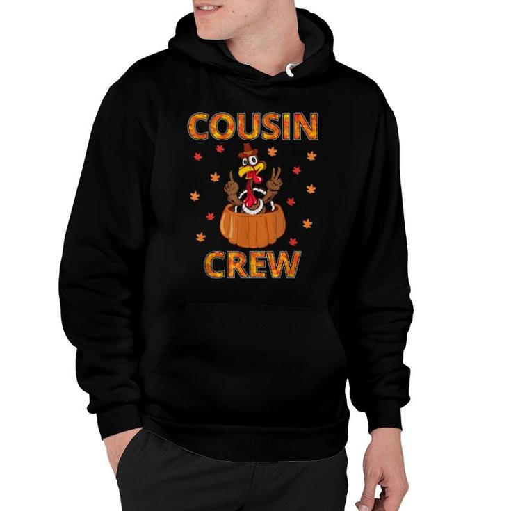 Thanksgiving Cousin Crew Pajamas For Turkey Day Holidays  Hoodie