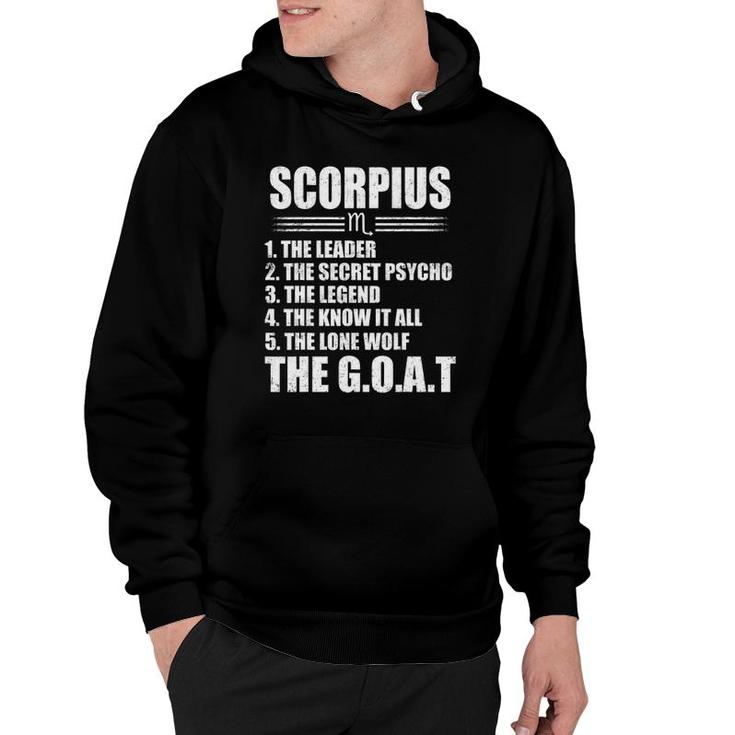 The Goat Scorpius The Leader The Secret Psycho Hoodie