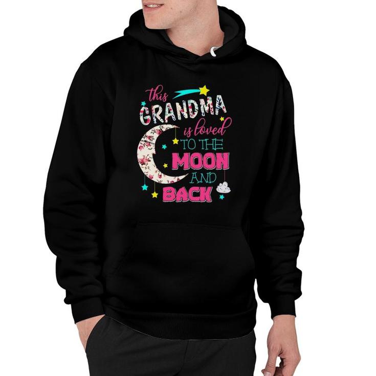This Grandma Is Loved To The Moon And Back - Mother's Gift Hoodie