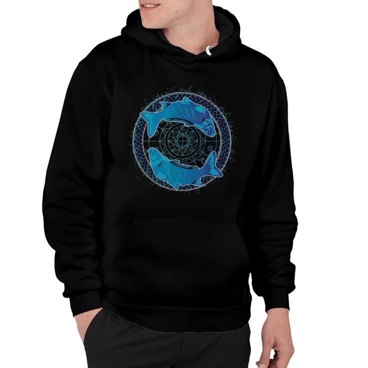 Tierkreiszeichen Fische Wasserzeichen Horoskop Sternzeichen Hoodie
