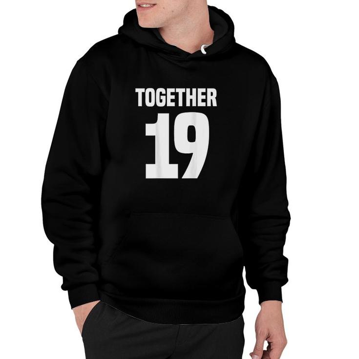 Together Since 19 Year Couple Matching Anniversary Hoodie Together Since 19 Year Couple Matching Anniversary Hoodie