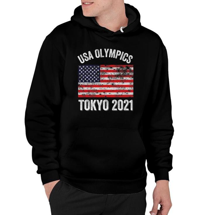 Tokyo Olympics 2021 Usa Team - American Flag Gift Hoodie