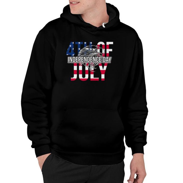 Us Happy Independence Day 4Th July Flag Eagle For Women Men Hoodie