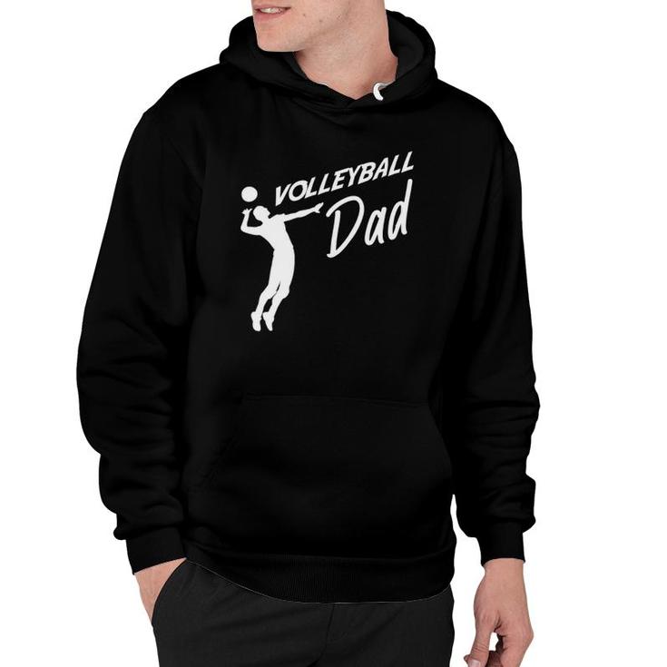 Volleyball Father Volleyball Dad Father's Day Hoodie